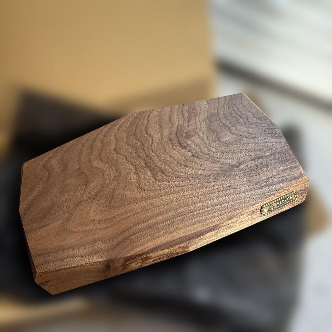 FEDECA ファセットカッティングボード ブラックウォルナット