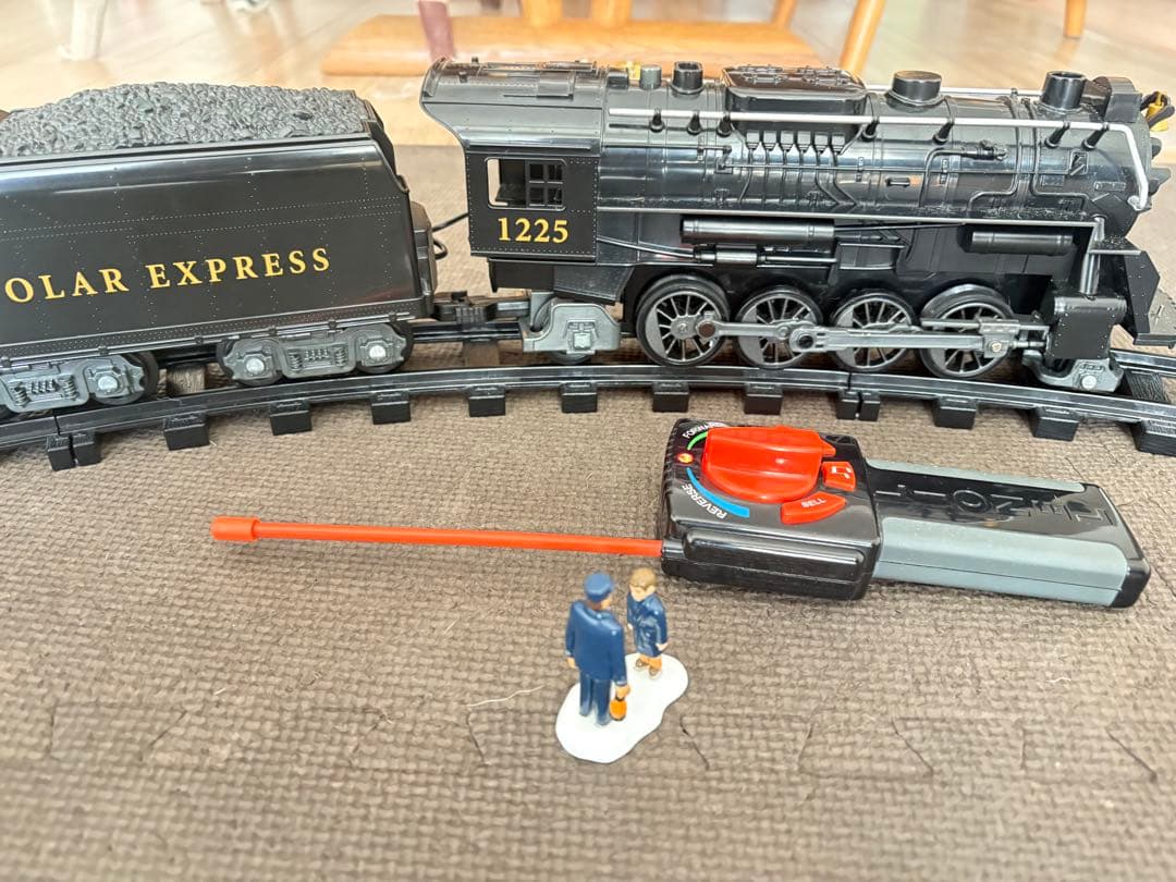 ライオネル　Gゲージサイズ　ポーラーエクスプレス　蒸気機関車　鉄道模型