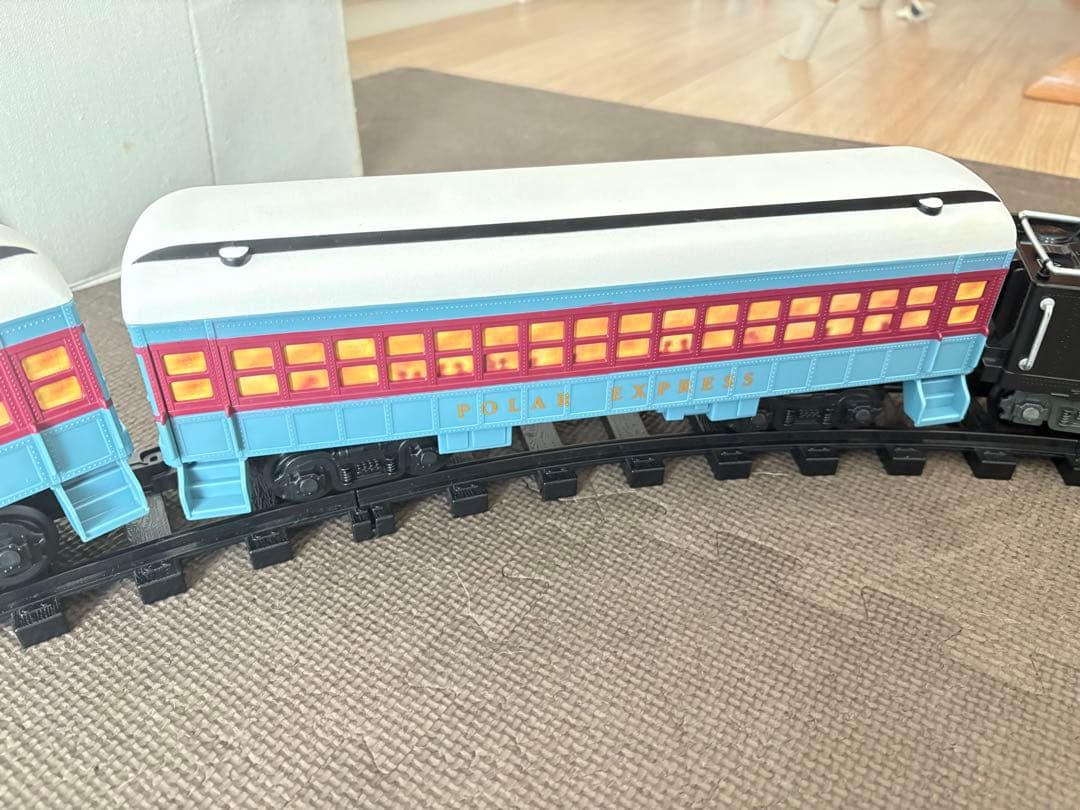 ライオネル　Gゲージサイズ　ポーラーエクスプレス　蒸気機関車　鉄道模型