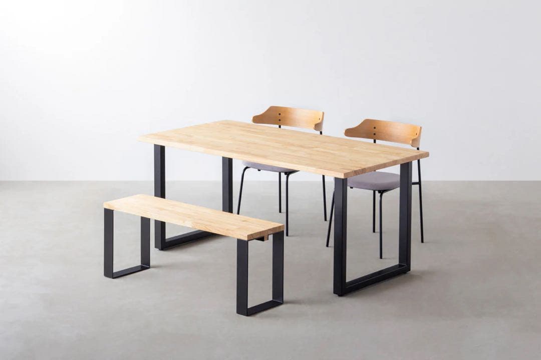 かなでもの THE TABLE / ラバーウッド × Black Steel