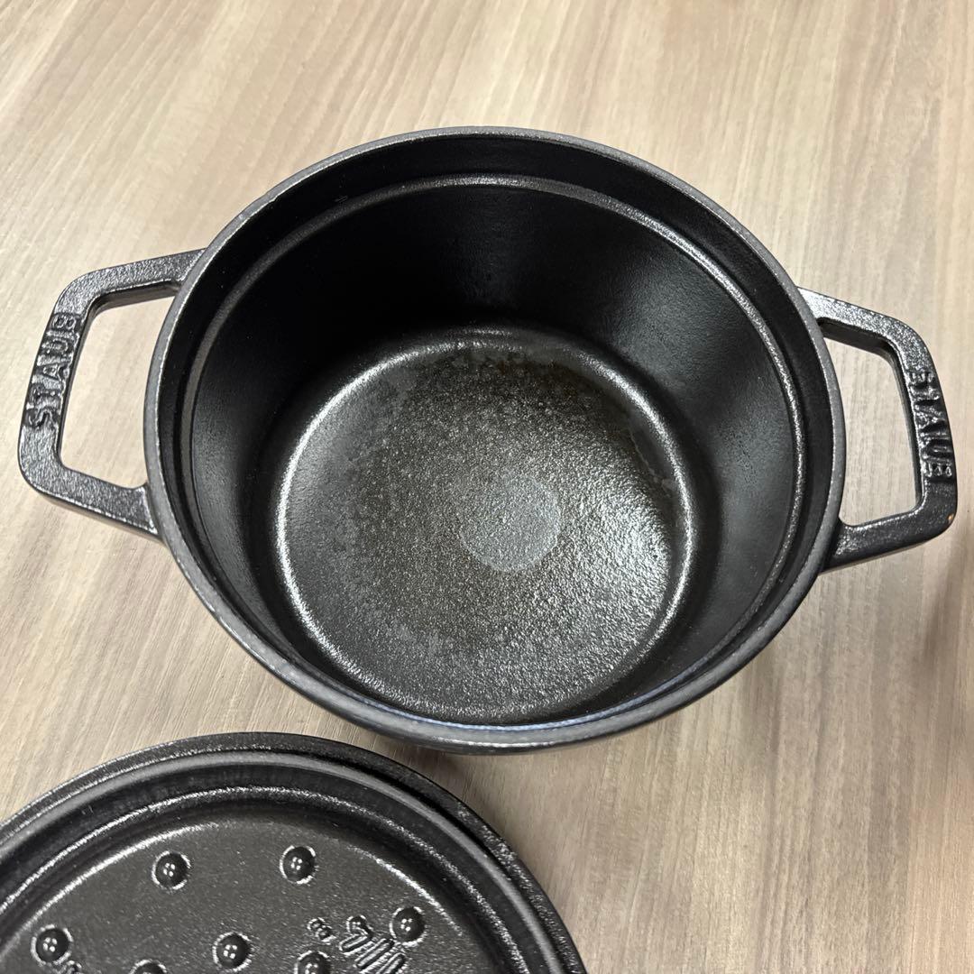 STAUB ストウブ ココット16cm ブラック