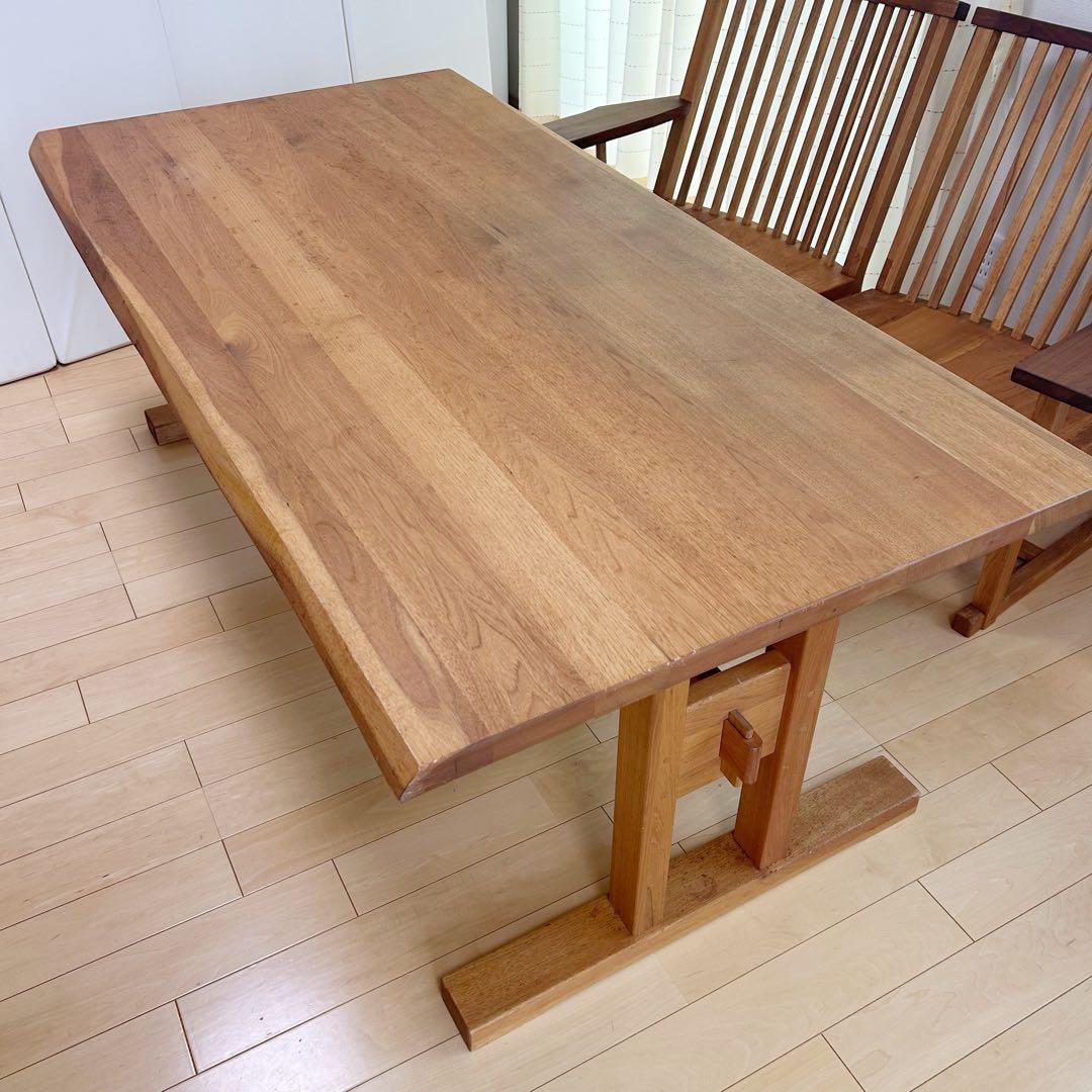 町八家具　クルミ材　ダイニングテーブル　リビング　オーク材　無垢材