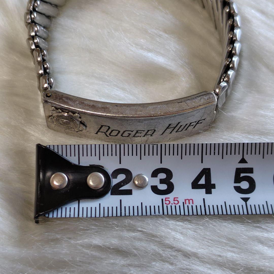 ブルーベア✨40s✨アメリカ軍★沿岸警備隊★ID ブ★シルバー★19cm