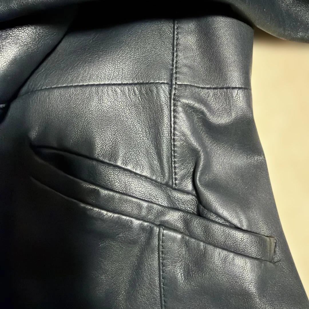 s*様 エンポリオアルマーニ　レザージャケット