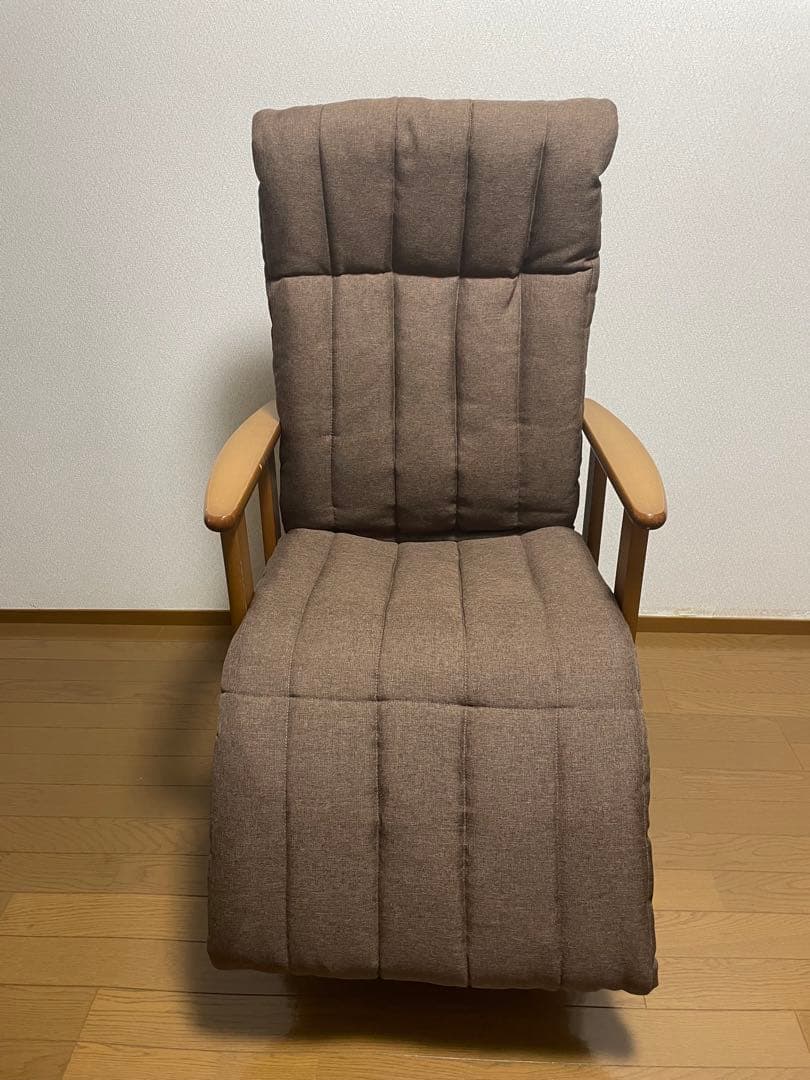 【説明書付き】ニトリ　4段調整高座椅子