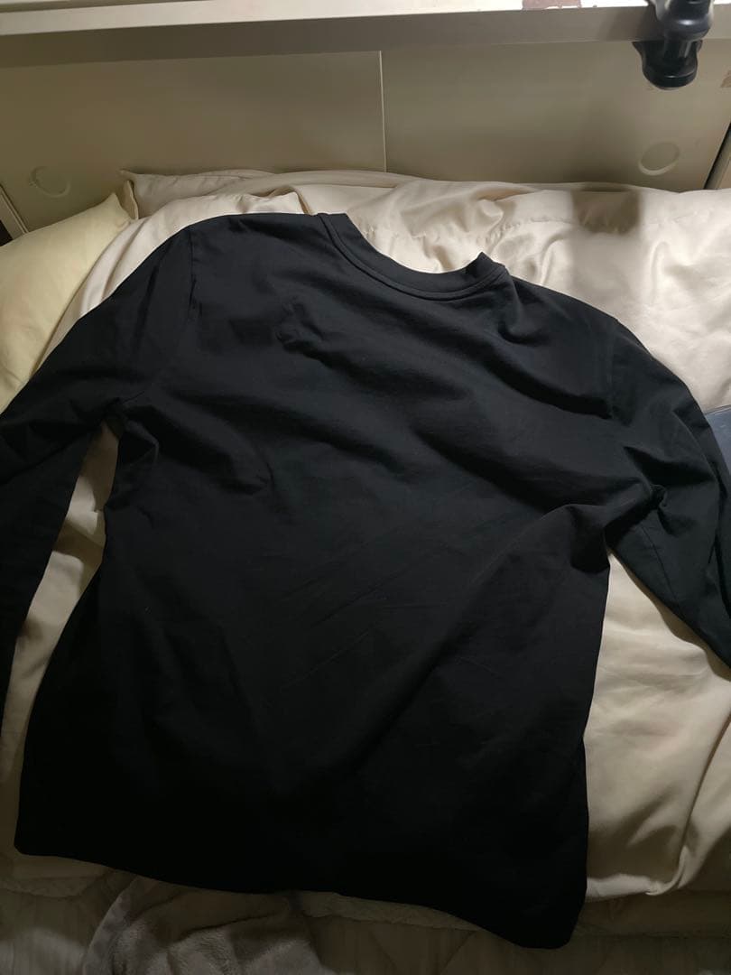 MONCLER ブラック 長袖シャツ