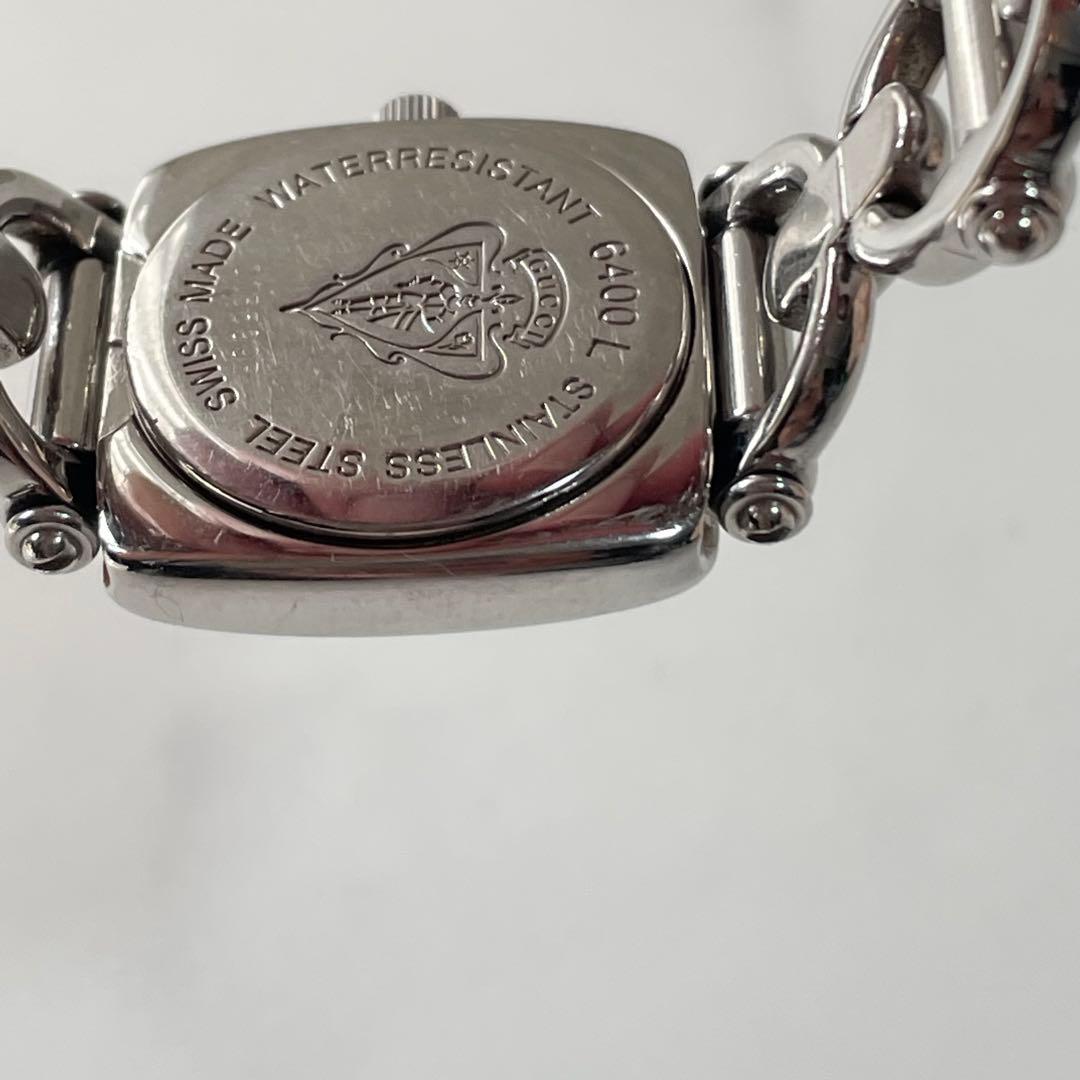 稼動品　GUCCI グッチ　ホースビット　バングル　腕時計　箱付き　6400L