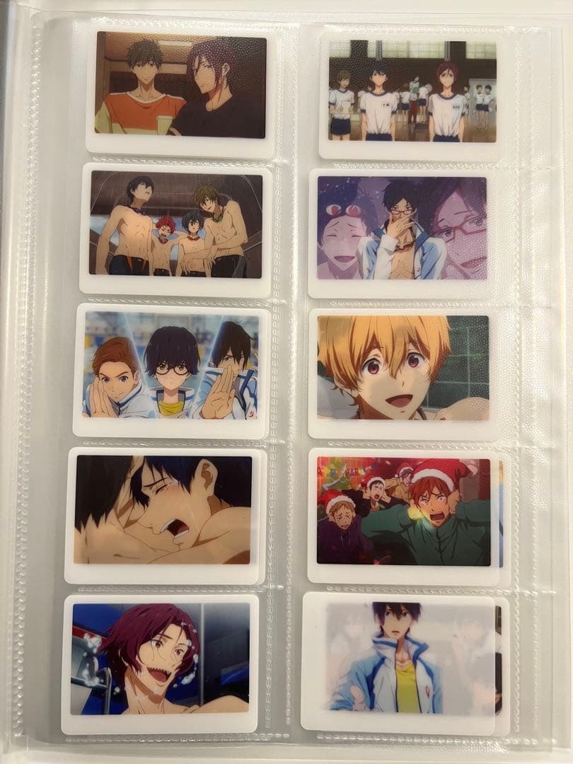 【170枚まとめ売り】Free! ミニフォトカード、クリアカード