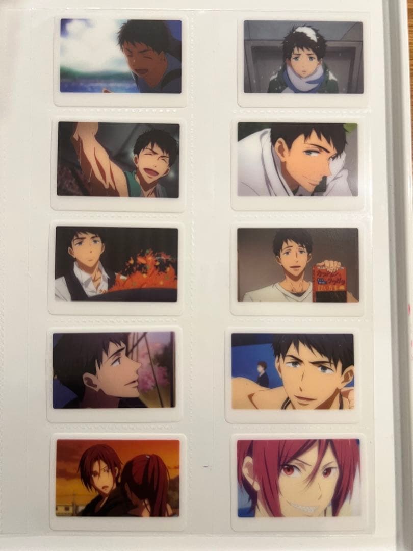 【170枚まとめ売り】Free! ミニフォトカード、クリアカード