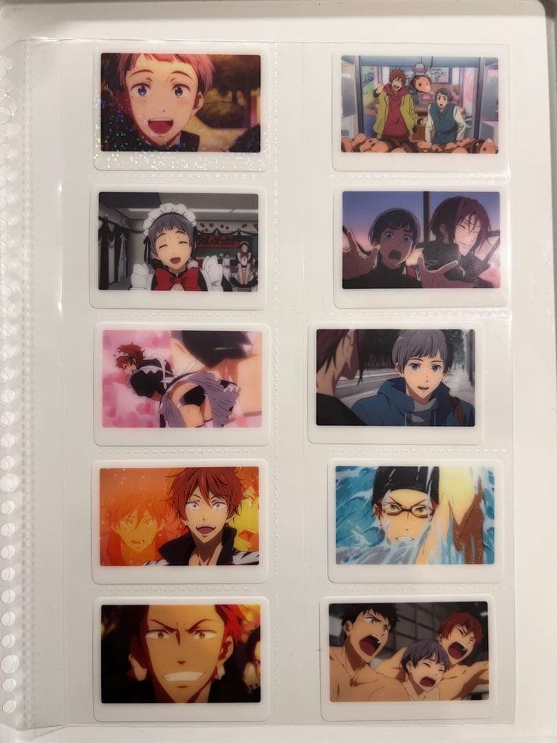 【170枚まとめ売り】Free! ミニフォトカード、クリアカード