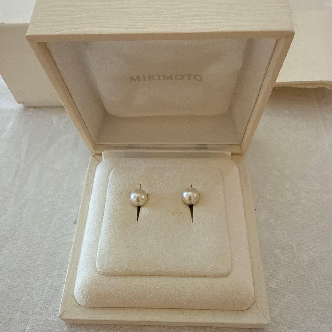 ミキモトパール　9ミリアップピアス