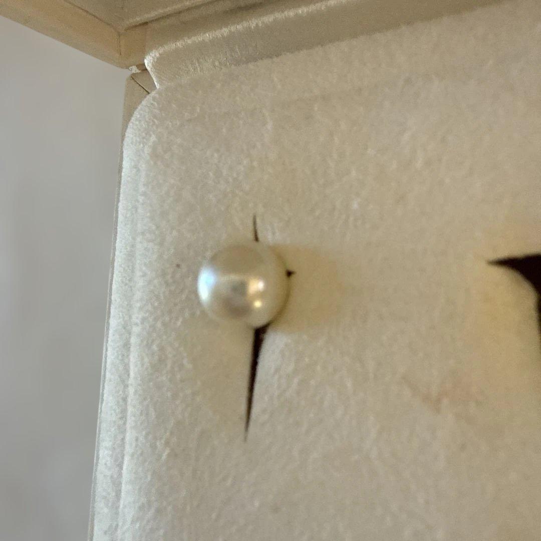 ミキモトパール　9ミリアップピアス