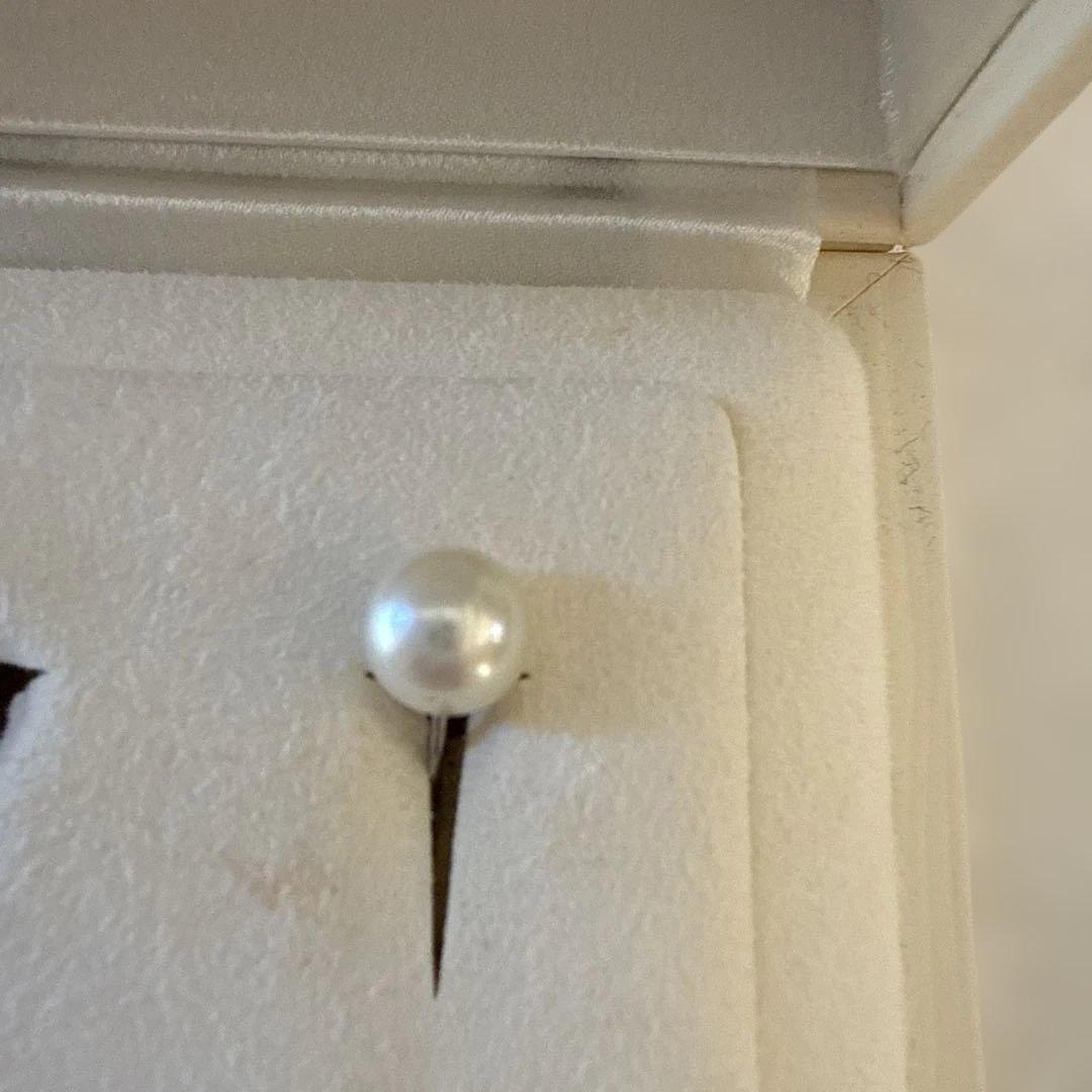 ミキモトパール　9ミリアップピアス