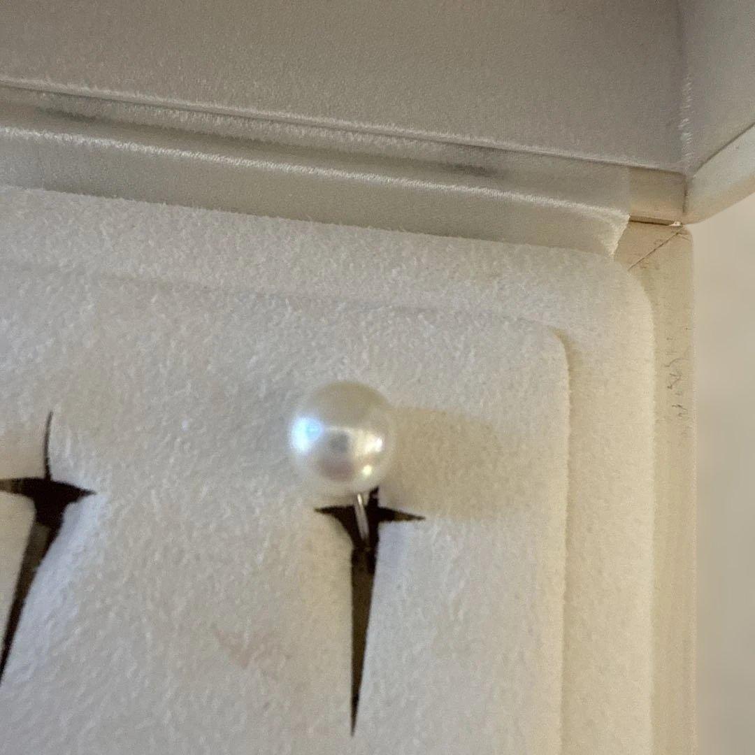 ミキモトパール　9ミリアップピアス