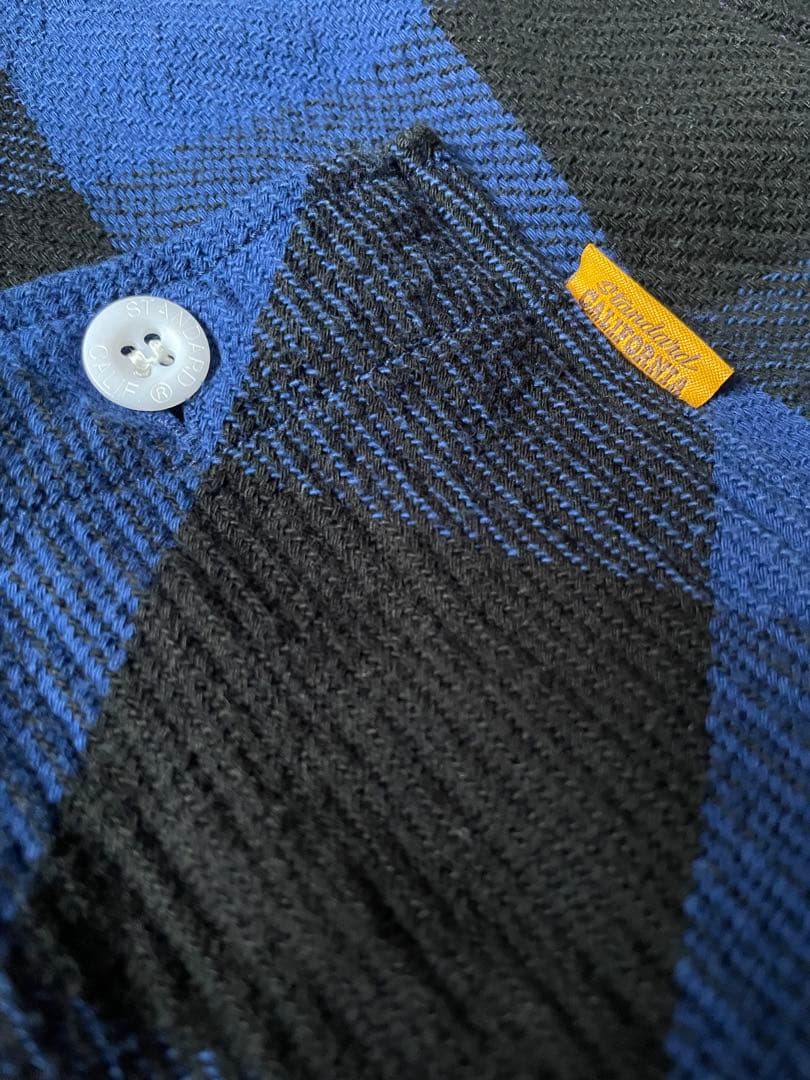 SD ブロックチェック ネルシャツ XL スタカリ