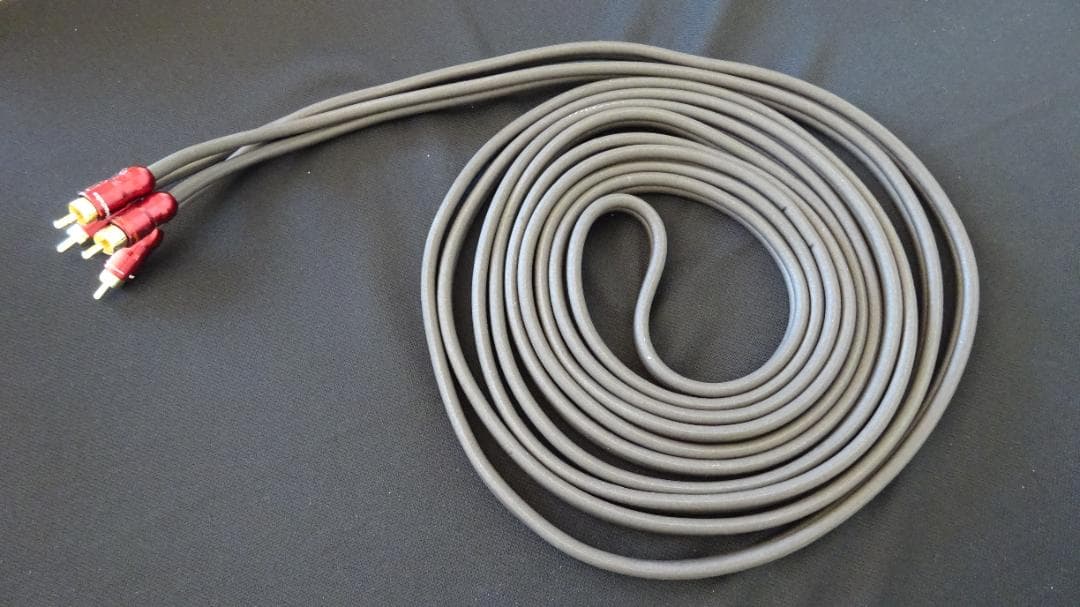 オーディオテクニカRCAケーブル　5m x 2組