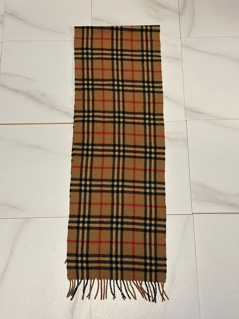 Burberrys バーバリー マフラー 旧タグ 英国製 ノバチェック