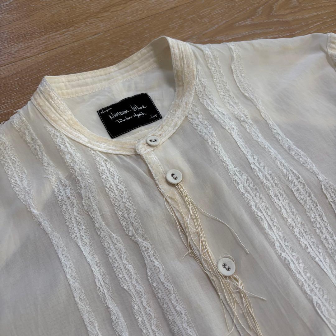 ●ラストコレクション 09AW ナンバーナイン　シルクシャツ　宮下　ソロイスト