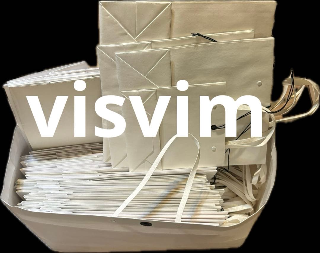 visvim ショップ袋 サイズ色々34枚 set 紙袋 ショッパー