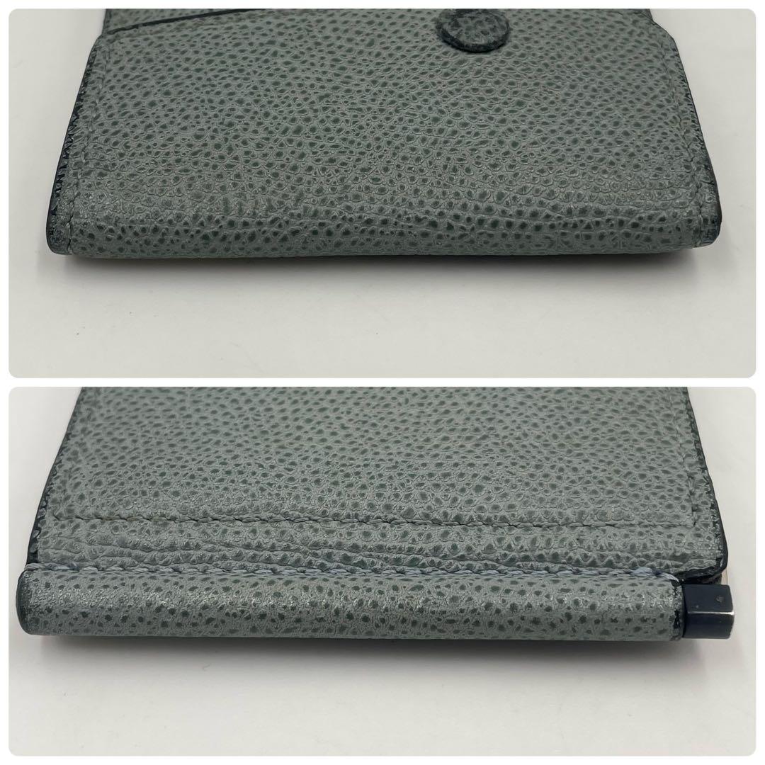 美品✨ヴァレクストラ グリップ マネークリップ カードケース グレー 小銭入れ