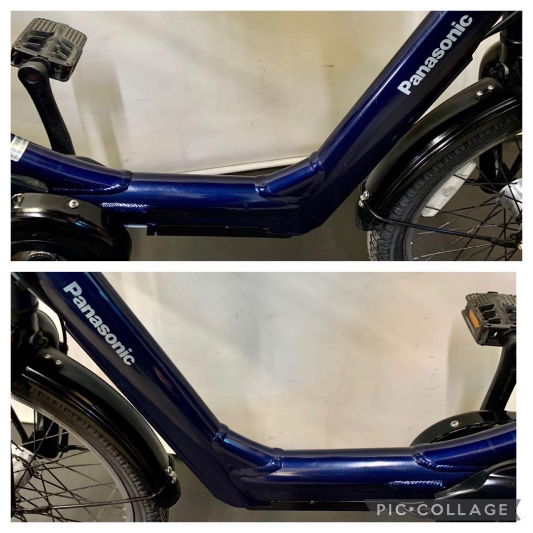1年保証 送料無料　パナソニック　ギュットアニーズ　紺色　電動アシスト自転車