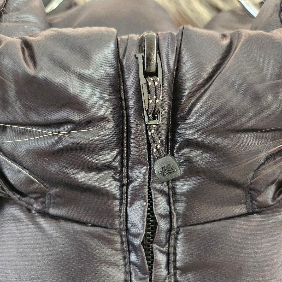 ち*ー様 ノースフェイス☆ダウンジャケット ファー付き ブラック L レディース