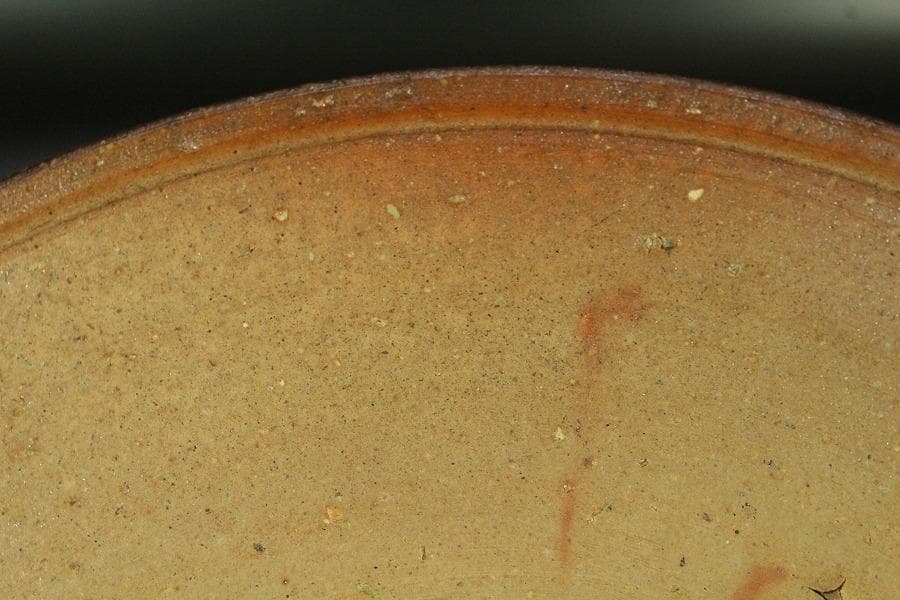 古美術 金重陶陽作 備前 皿 共箱 美品(K-YC568)