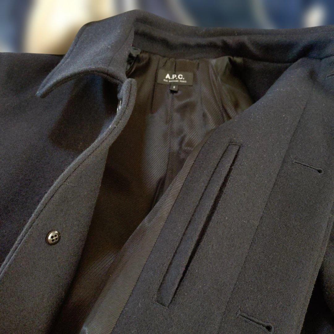 正規品 美品【A.P.C】〜Auster Mac〜 定番ウールコート