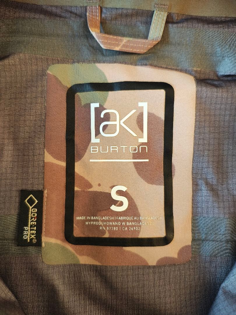 s*o様 BURTON [ak] 3L HOVER JKT KODIAK CAM