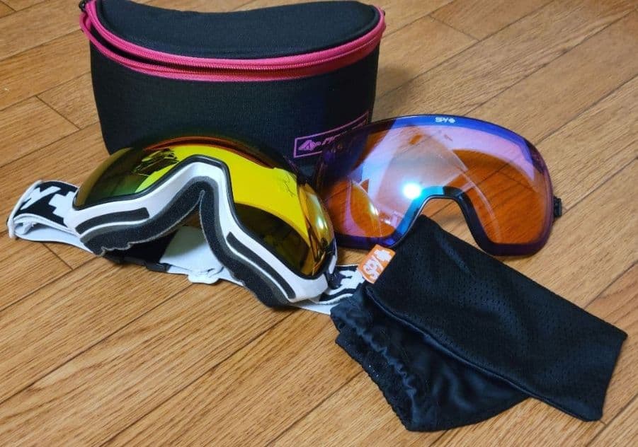 Spy スキー・スノーボード用ゴーグル レンズ2枚