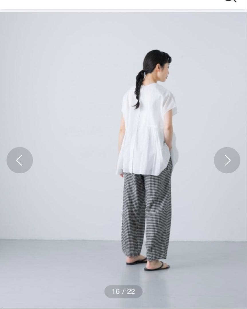 かぐれ レーヨンコットン2wayブラウス