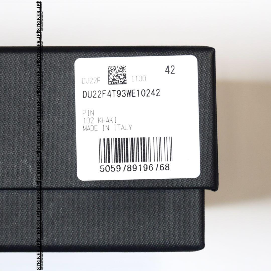 【処分】dunhill ダンヒル 伊製 キャンバスベルト ベージュ 最大111㎝