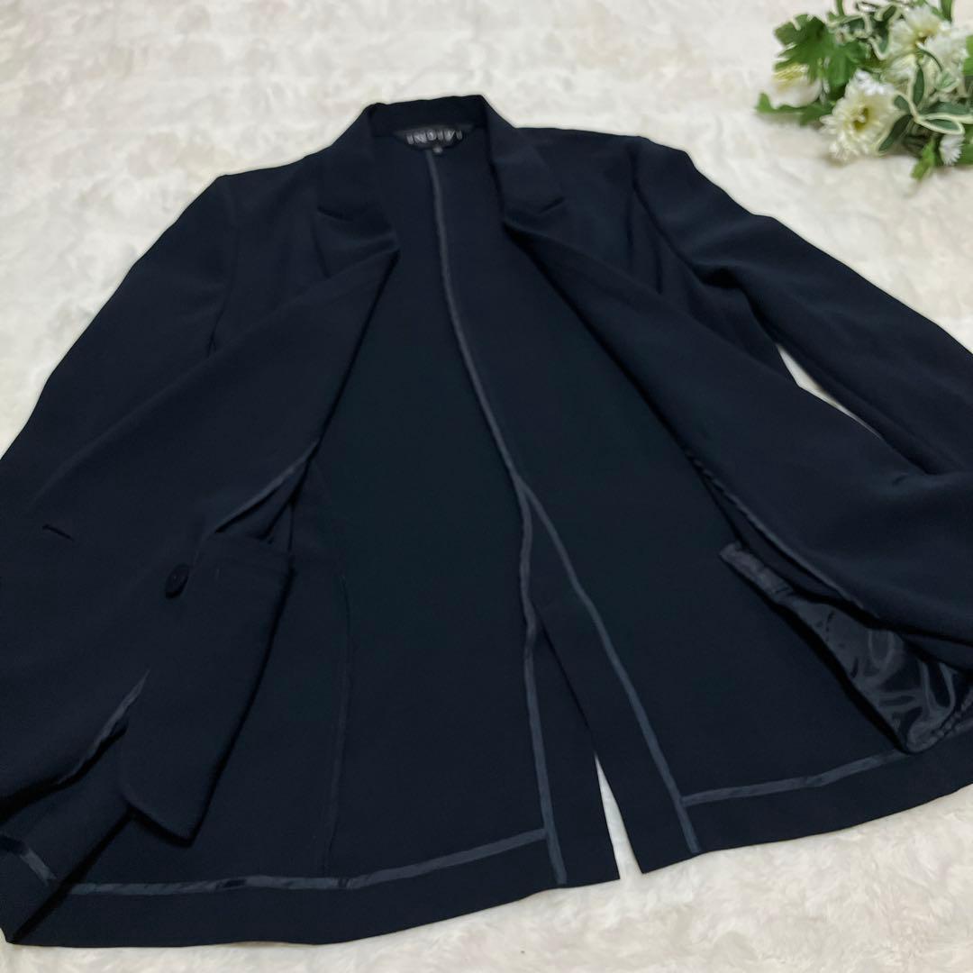 【極美品】INDIVI スーツ セットアップ ウォッャブル UVカット S