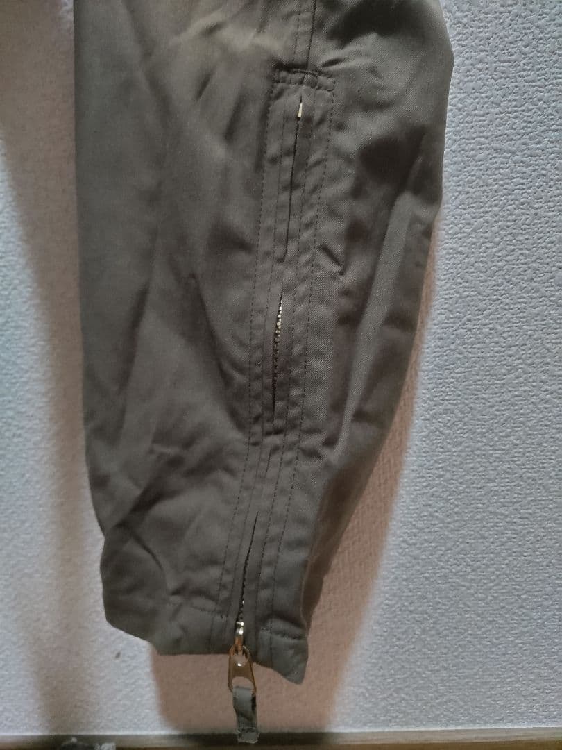 日本陸軍　飛行隊　飛行服　複製品　上下セット　Lサイズ　中尉階級章　マフラー付き