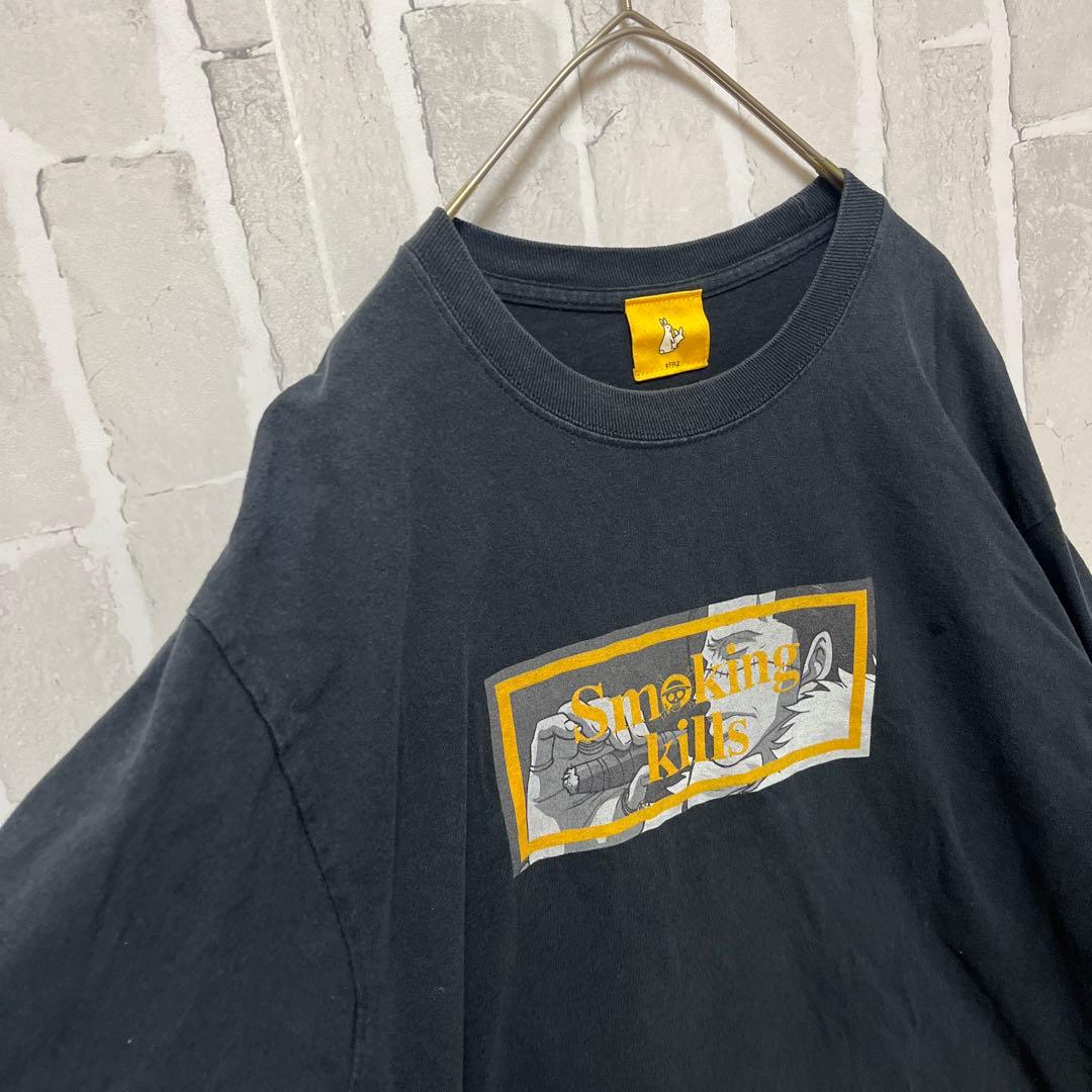 FR2 ワンピース Smoking Kills クロコダイル ロンT 長袖 M