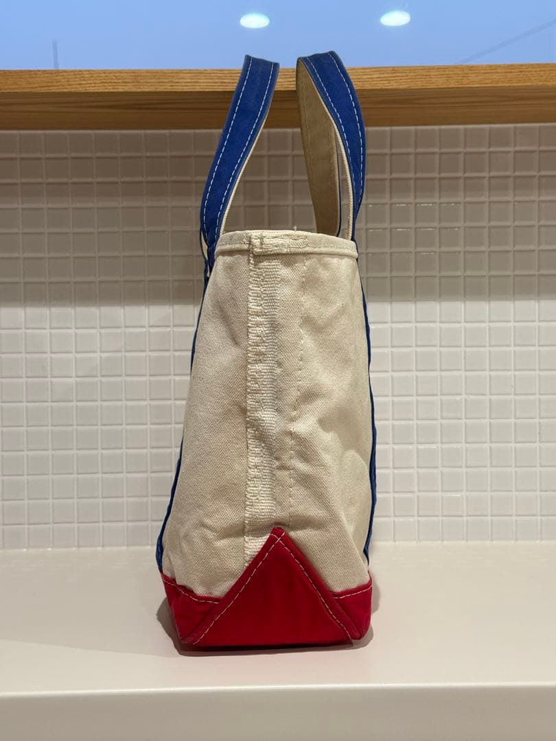 【激レア】90's エルエルビーン ボートアンドトート M トリコロールカラー