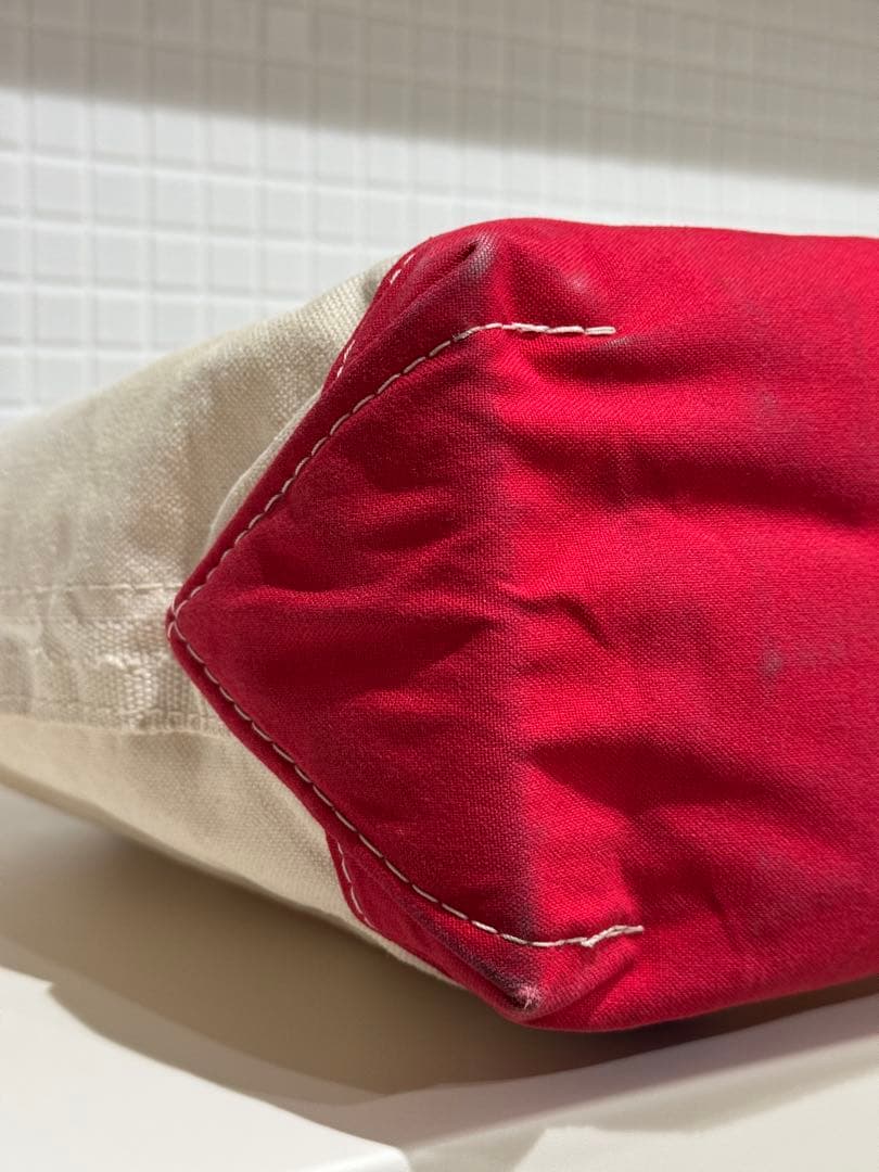 【激レア】90's エルエルビーン ボートアンドトート M トリコロールカラー