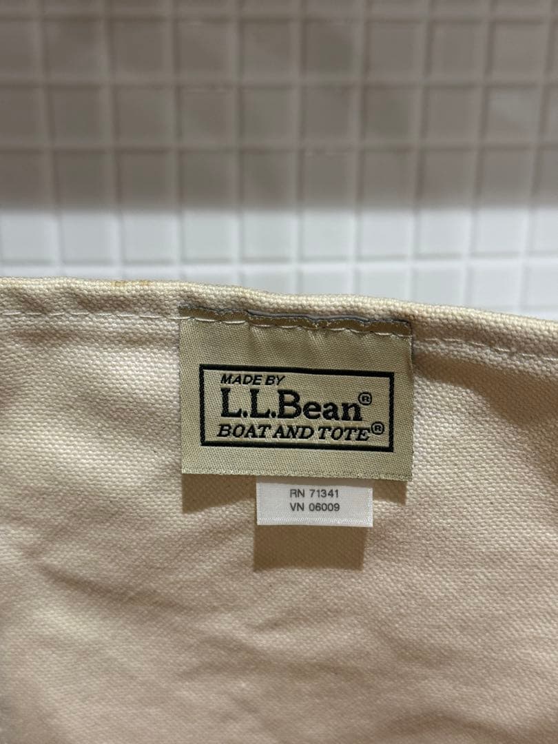 【激レア】90's エルエルビーン ボートアンドトート M トリコロールカラー