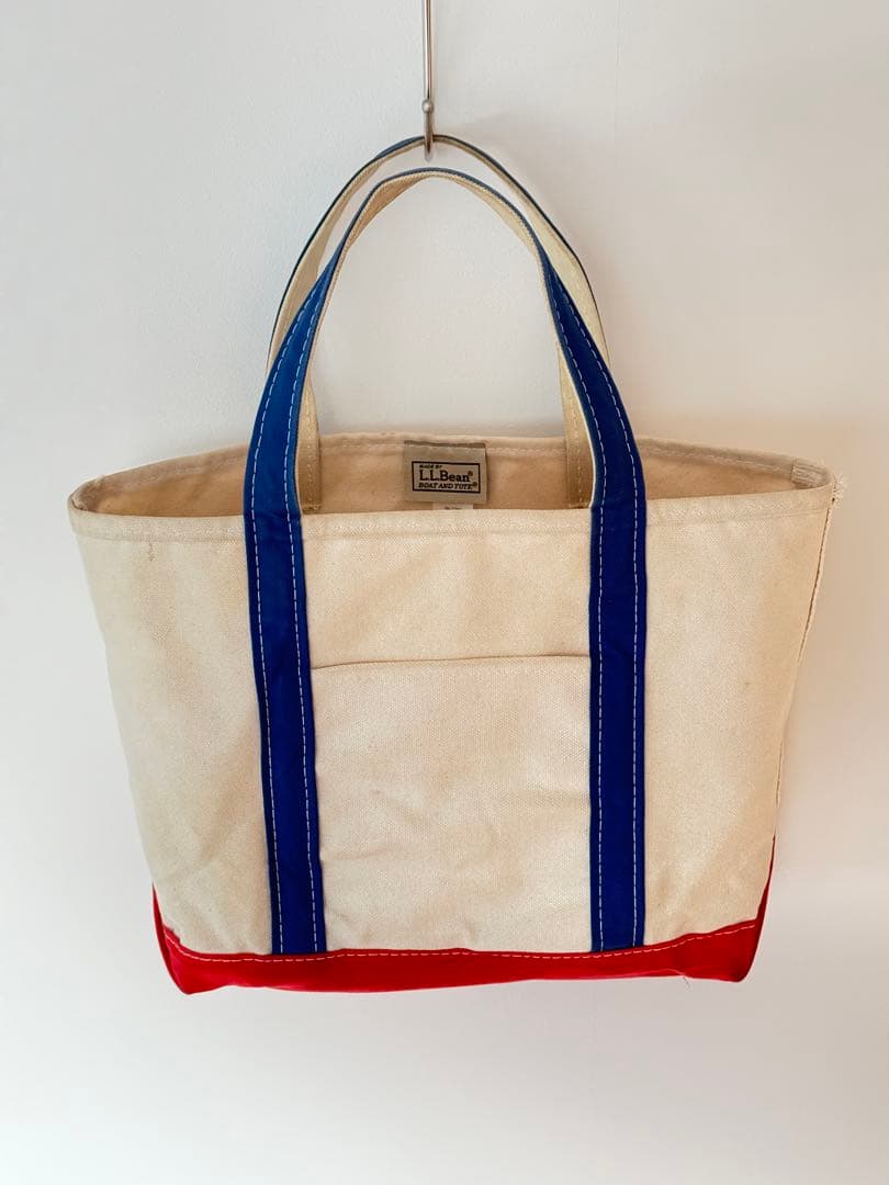 【激レア】90's エルエルビーン ボートアンドトート M トリコロールカラー