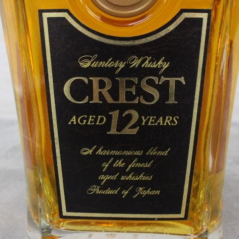 ◇未開栓 Crest 12年＆オールドウイスキーEXPO’85記念ボトル
