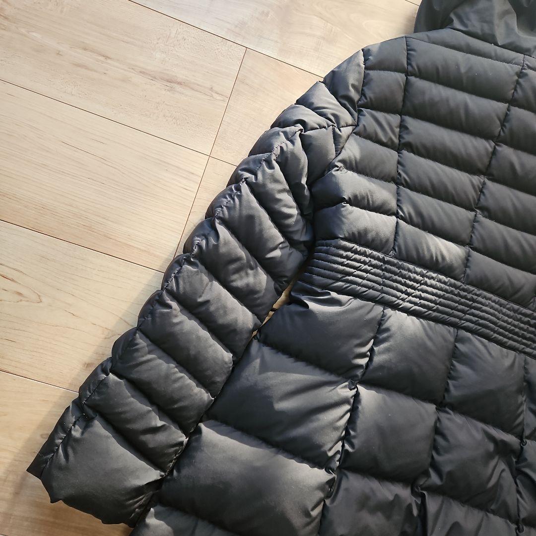 ☆TATRAS☆ブラックショール襟ロングダウンコート☆美ライン☆