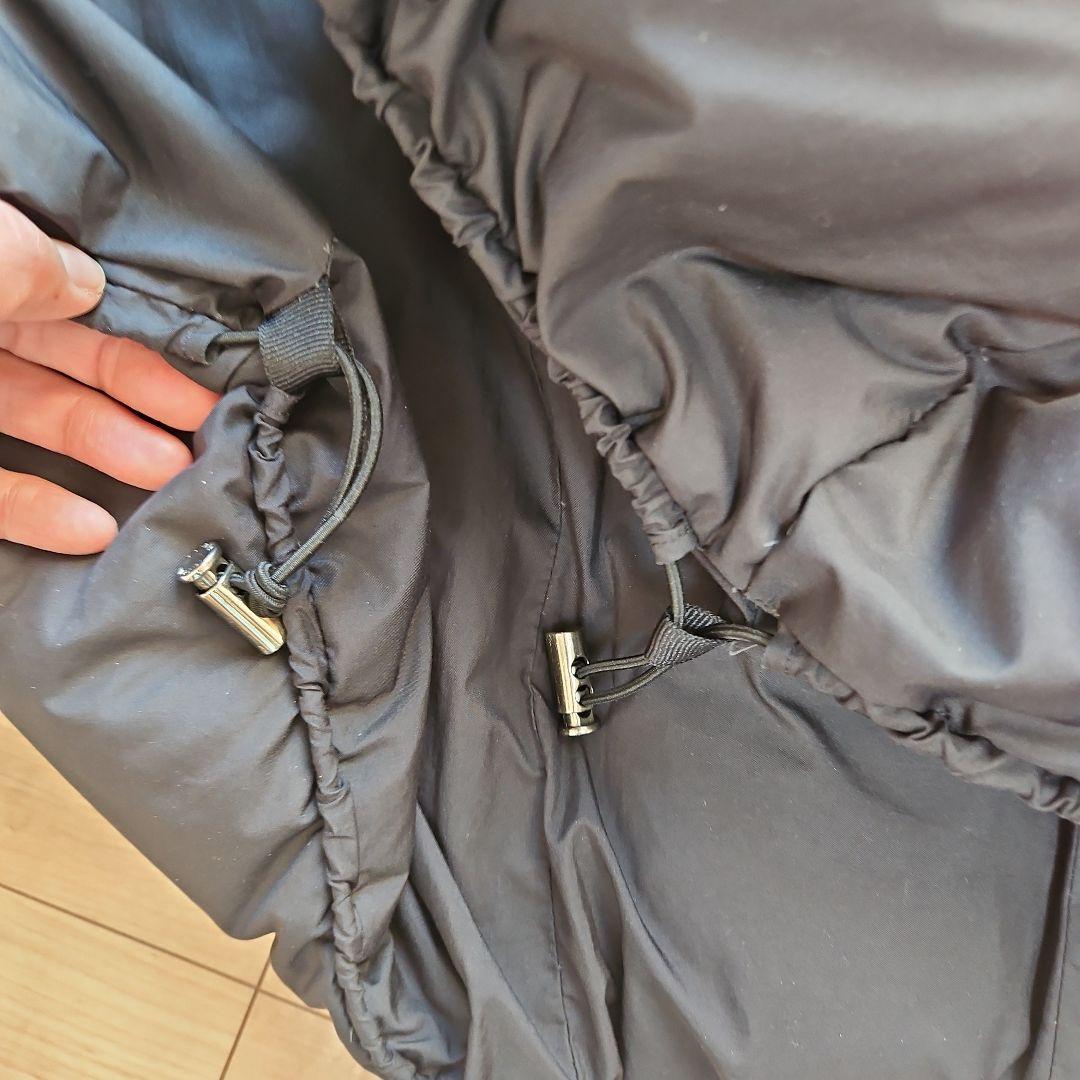 ☆TATRAS☆ブラックショール襟ロングダウンコート☆美ライン☆