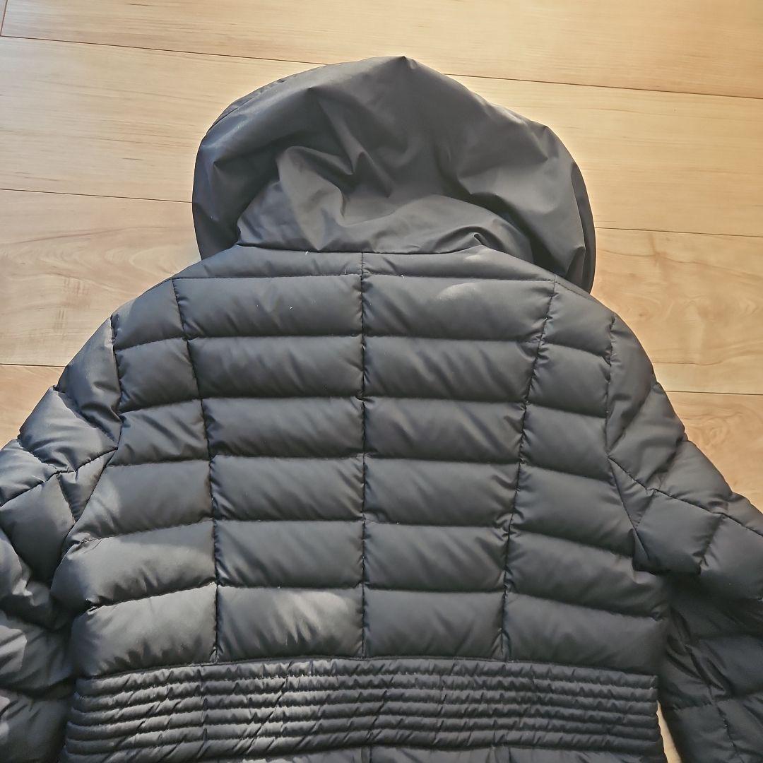 ☆TATRAS☆ブラックショール襟ロングダウンコート☆美ライン☆