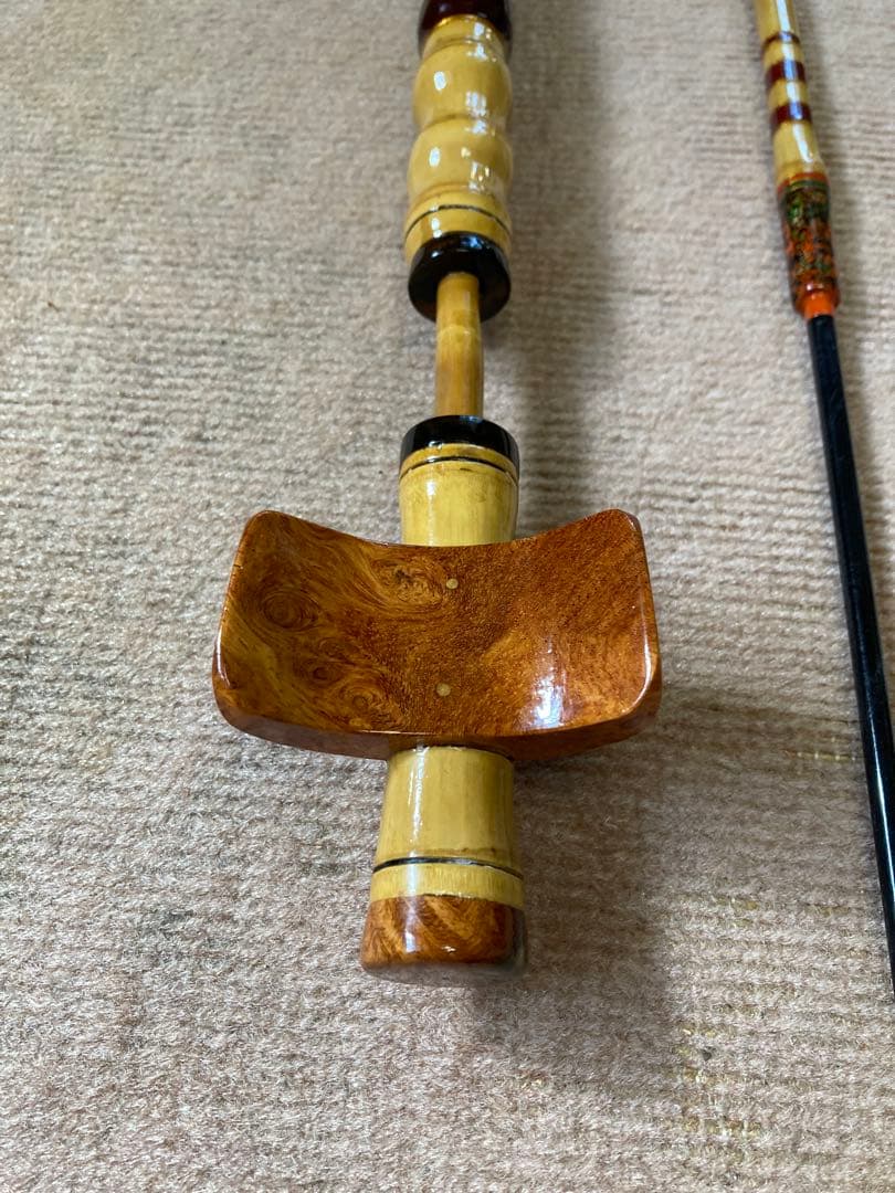 竹竿　自作(落とし込み)gamekouさん注文品