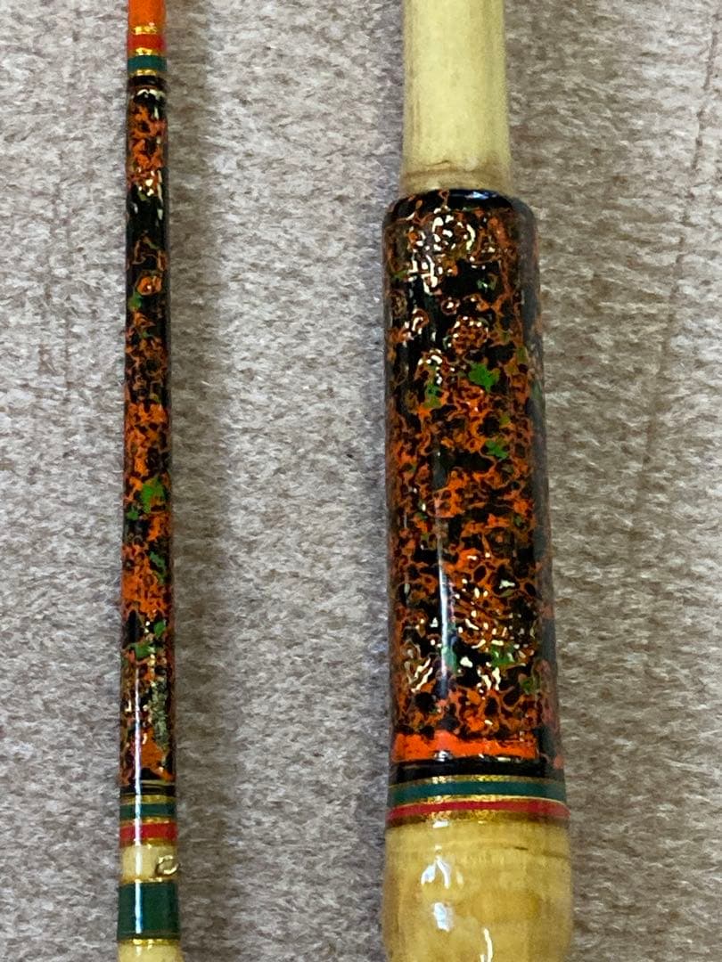 竹竿　自作(落とし込み)gamekouさん注文品