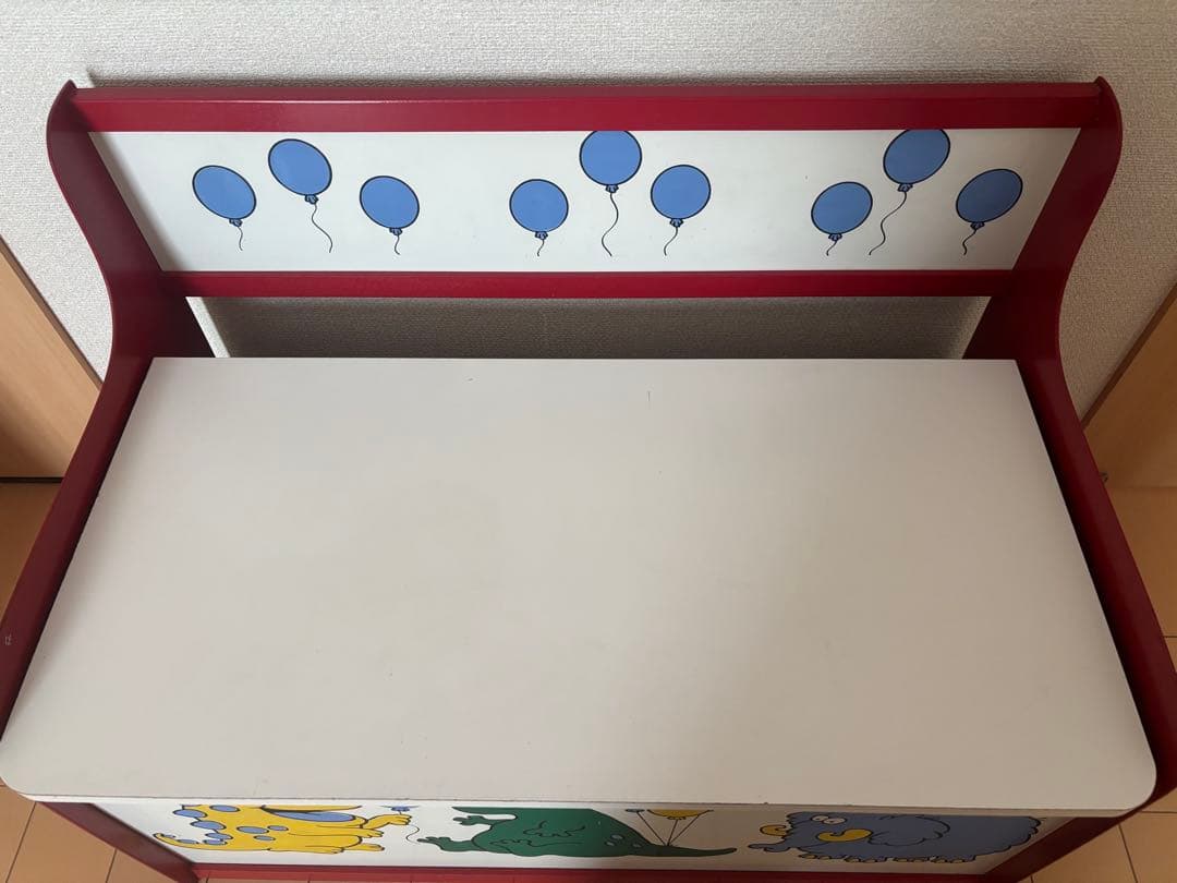N.D.CASS社 レトロ ヴィンテージ 木製ベンチ収納ボックス