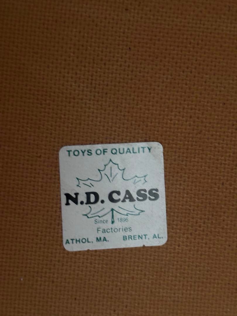 N.D.CASS社 レトロ ヴィンテージ 木製ベンチ収納ボックス