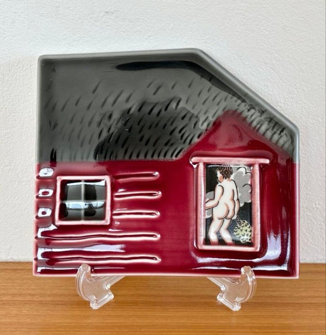 ARABIA/アラビア Talo/家 サウナ 陶板作品 ケルットゥ・ヌルミネン