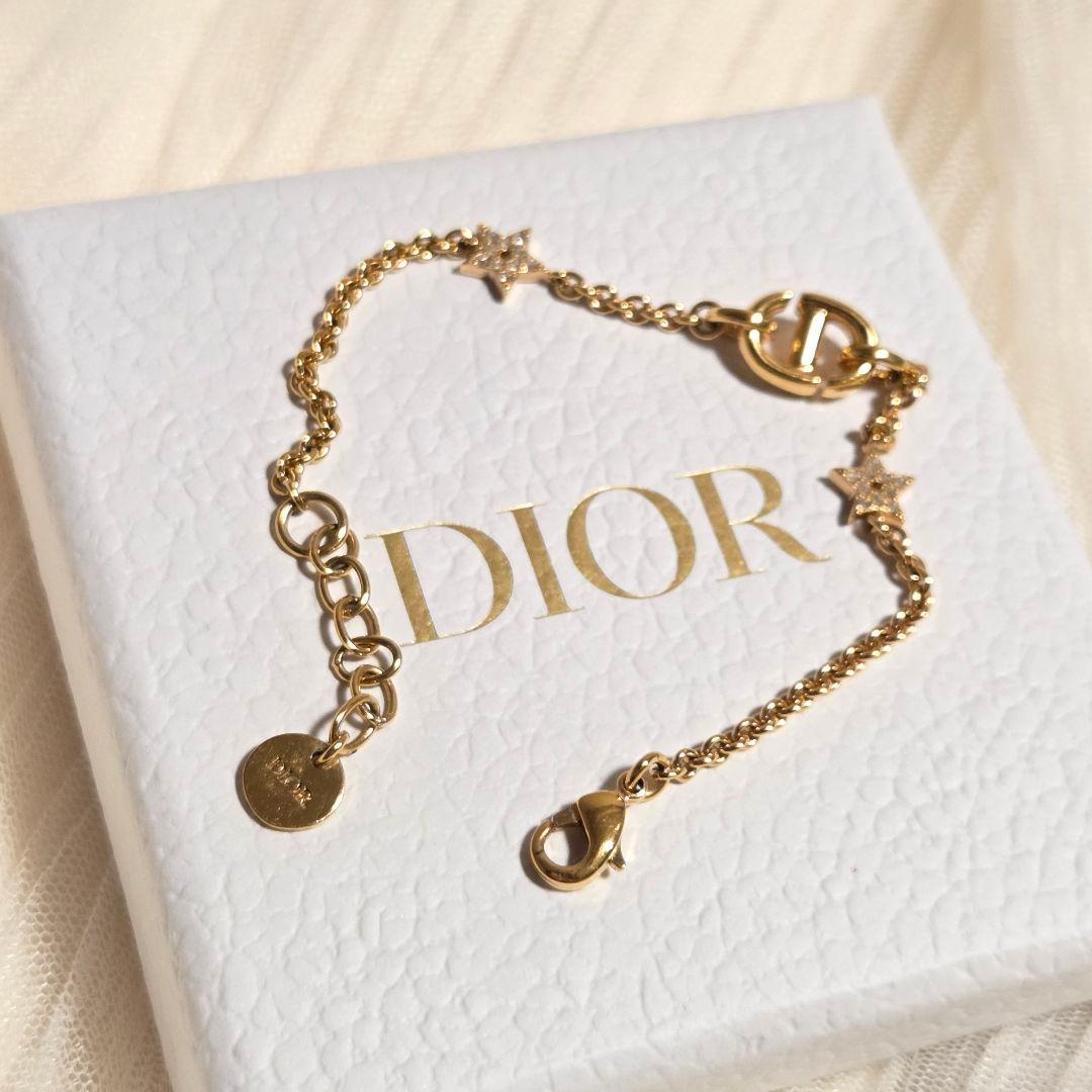 DIOR 星 チャーム ブレスレット リング 2点セット