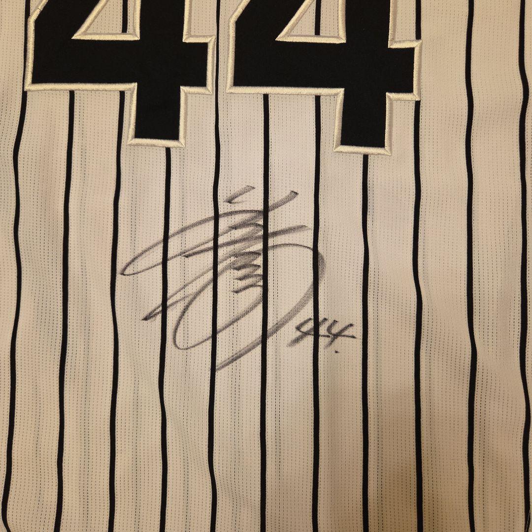 阪神タイガース梅野隆太郎直筆サイン入りホームレプリカユニフォーム(未使用)